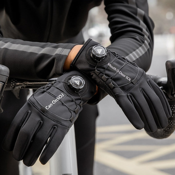 Experience Unmatched Comfort with Our Warm Windproof Long Finger Cycling Gloves