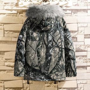 Discover the Hip Hop Camouflage Hooded Coat Jacket