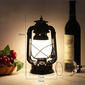 Illuminate Your Adventures with the Retro Outdoor Camping Kerosene Horse Lantern